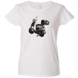 Camiseta mujer vespa