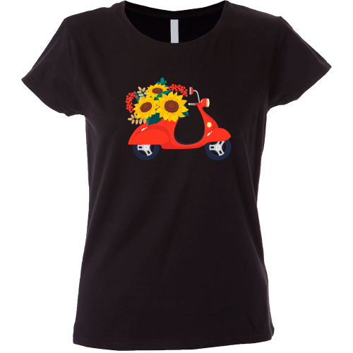 Camiseta vespa mujer online
