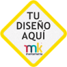 Parche Personalizable con DTF Eco en Forma de Rombo