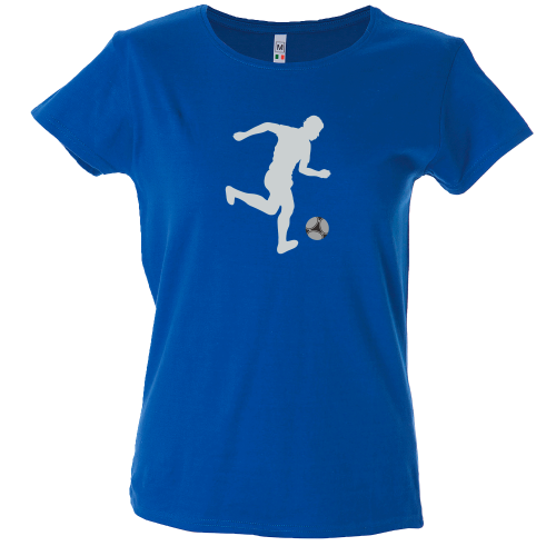 Camiseta mujer jugador fútbol