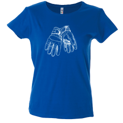 Camiseta mujer guantes