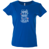 Camiseta mujer enseñar es un trabajo