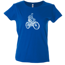 Camiseta mujer bicicleta con motor