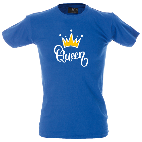 Camiseta hombre corona queen