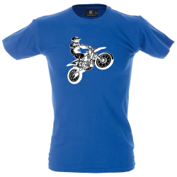 Camiseta hombre moto cross