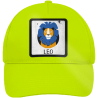 Gorra infantil con parche Leo