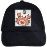 Gorra infantil con parche Dibujo Cáncer