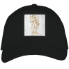 Gorra adulto con parche Constelación Virgo