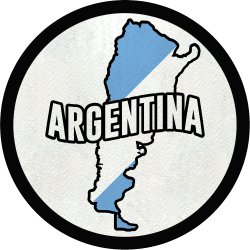 Parche redondo Argentina