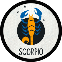 Parche redondo scorpio