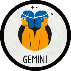 Parche redondo gemini