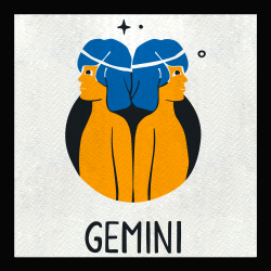 Parche cuadrado gemini