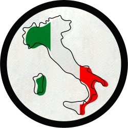 Parche redondo Italia