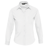 Camisa ajustada de mujer talla grande Sol's EXECUTIVE W blanca
