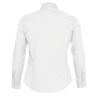 Camisa ajustada de mujer talla grande Sol's EXECUTIVE W blanca