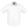 Camisa ajustada talla grande Sol's BRISBANE blanca