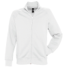 Sudadera con cremallera y capucha Sol's SUNDAE blanca
