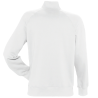 Sudadera con cremallera y capucha Sol's SUNDAE blanca