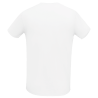 Camiseta ajustada tallas grandes Sol's MARTIN blanca