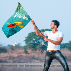 Bandera personalizable 60x90 cm para mástil