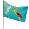 Bandera personalizable 60x90 cm para mástil
