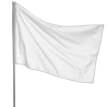 Bandera personalizable 145x100 cm para mástil