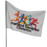 Bandera personalizable 145x100 cm para mástil