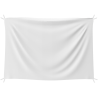 Bandera personalizable 145x100 cm horizontal con tiras