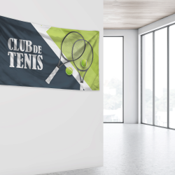 Bandera personalizable 145x100 cm con velcro
