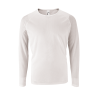 Camiseta manga larga técnica Sol's SPORTY LSL tallas grandes blanca