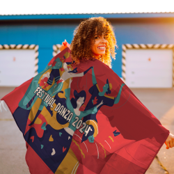 Bandera personalizable 70x120 cm con tiras