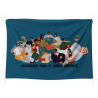 Bandera personalizable 145x100 cm con tiras