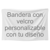 Bandera personalizable 50x75 cm con velcro