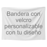 Bandera personalizable 75x100 cm con velcro