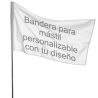 Bandera personalizable 70x120 cm para mástil