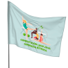 Bandera personalizable 75x100 cm para mástil