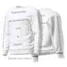 Sudadera cuello redondo ANTIC personalizada 100% fullprint