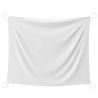 Bandera personalizable 100x120 cm con gomas