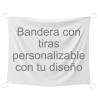 Bandera personalizable 100x120 cm con gomas