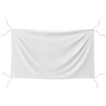 Bandera personalizable 70x120 cm con tiras
