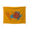 Bandera personalizable 75x100 cm con tiras