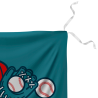 Bandera personalizable 115x150 cm con tiras