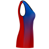 Camiseta de mujer pádel sin mangas Rabat