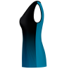 Camiseta de mujer pádel sin mangas Rabat