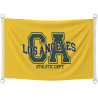 Bandera personalizable 90x60 cm con anillas y refuerzo