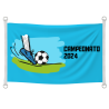 Bandera personalizable 120x70 cm con anillas y refuerzo