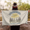 Bandera personalizable 100x75 cm con anillas y refuerzo
