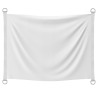 Bandera personalizable 100x75 cm con anillas y refuerzo