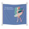 Bandera personalizable 120x100 cm con anillas y refuerzos