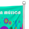 Bandera personalizable 150x100 cm con anillas y refuerzo